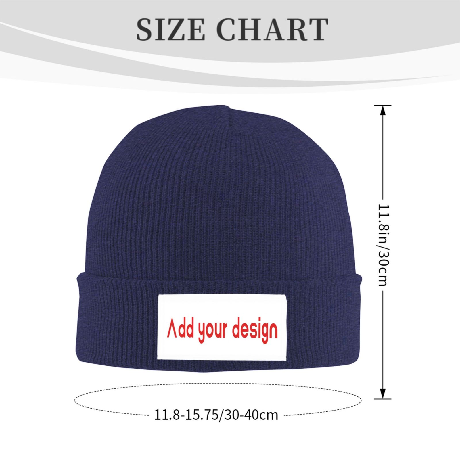 Gepersonaliseerde gebreide win - Beanie Cuffed Knit recensie en prijs