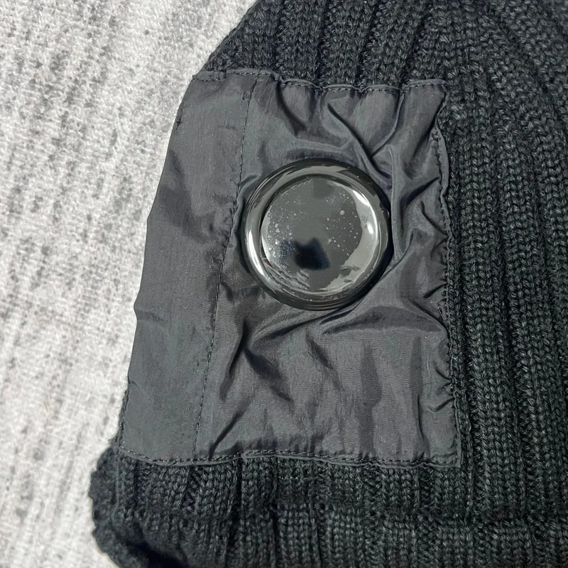 Effen kleurige, dikke gebreide - Beanie Cuffed Knit recensie en prijs