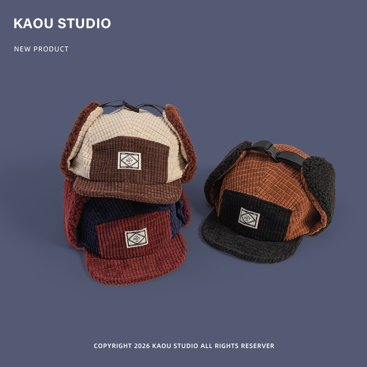 Koreaanse wafelcorduroy vintag - Corduroy Cap 5 Panel recensie en prijs