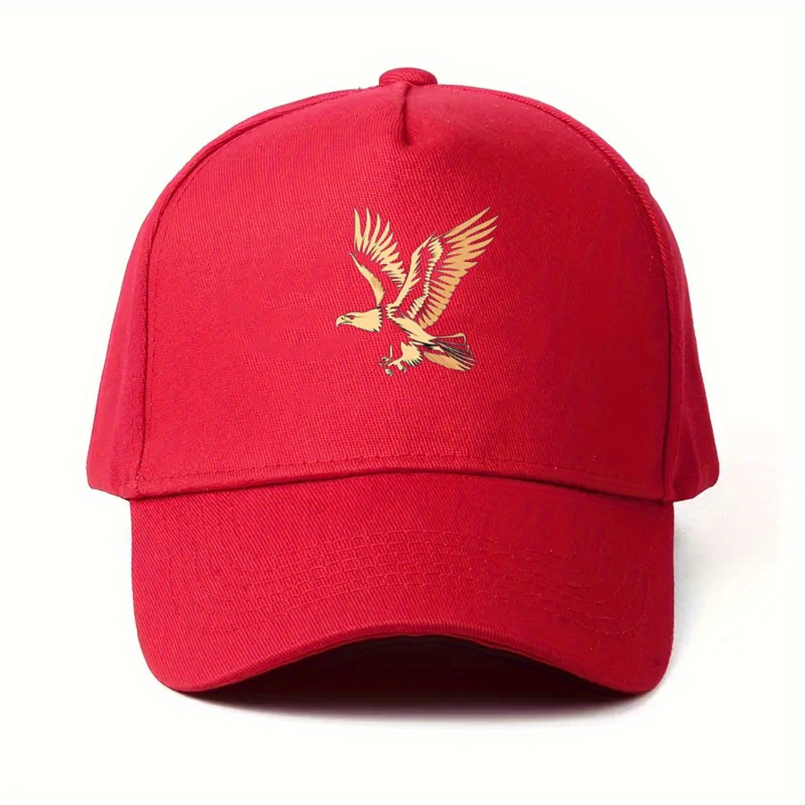Modieuze pet met adelaarprint, - Corduroy Cap 5 Panel recensie en prijs
